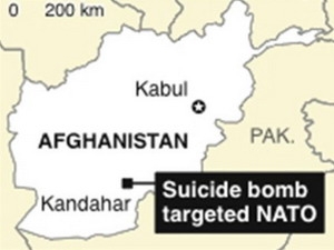 Đánh bom liều chết nhằm vào lực lượng NATO